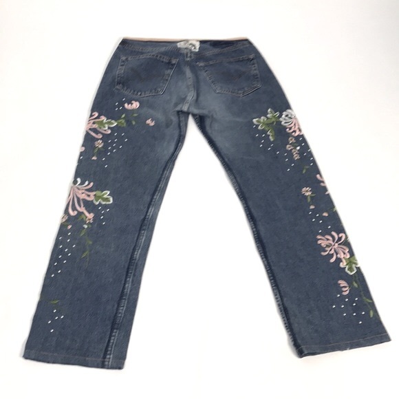 P.A.R.O.S.H x Levi’s embroidered jeans - Picture 2 of 12